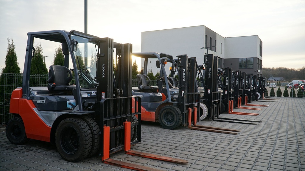 Wózek widłowy używany Toyota 02-8FGL25 /#914/