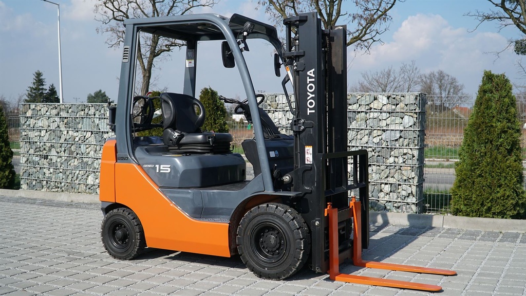 Used forklift Toyota 02-8FG15 /#19/