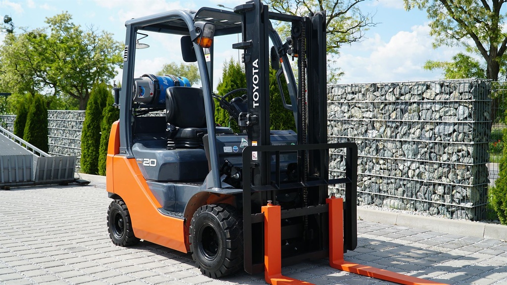 Used Forklift Toyota 02-8FGK20  /#493/